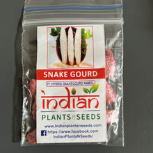 Load image into Gallery viewer, IPS046 - Short Snake Gourd -F1 Hybrid ANMOL- 10 Seeds