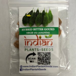 IPS086- Hybrid Bitter Gourd - NBGH-152 -ANANDA-10+Seeds