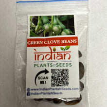 Load image into Gallery viewer, IPS095- Green Clove Beans- 10 Plus Seeds
