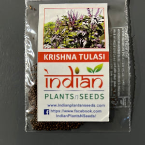 IPS060 - Krishna Tulsi - ocimum sanctum - red leaf - 200 seeds