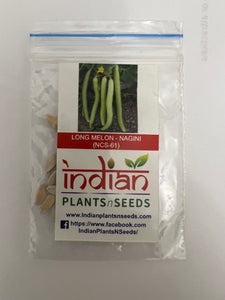 IPS081 - Long Melon/Kheera cucumber  - Nagini (NCS-61) - Nirmal seeds  - 10+ seeds